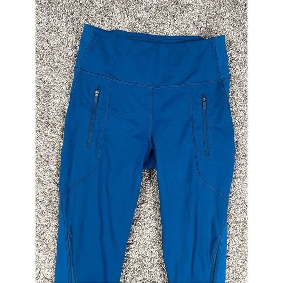 Lululemon Invigorate 7/8 Tight Poseidon Blue High-Rise Pocket Leggings Size 4 - Picture 6 of 11